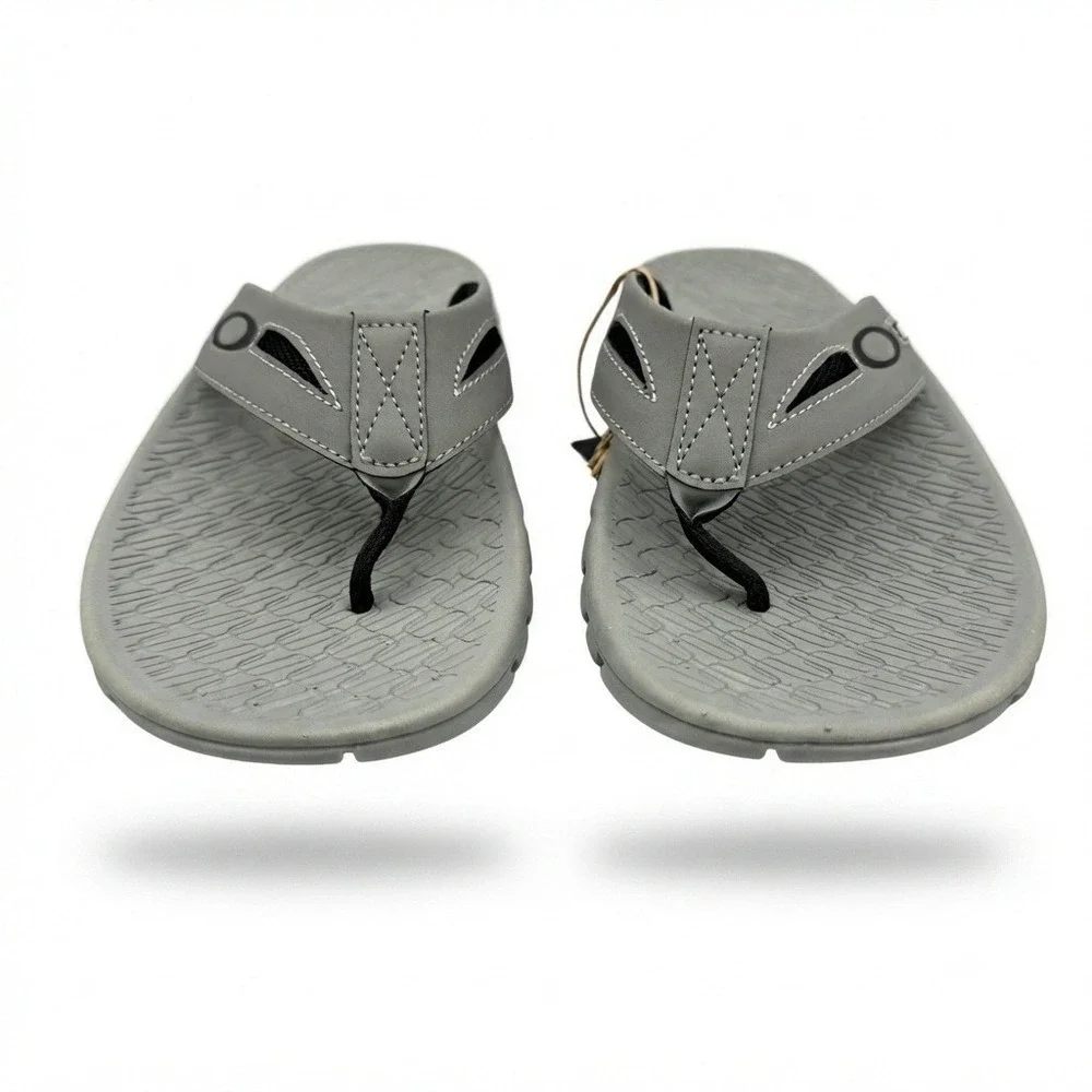 Oakley Operative Sandal 2.0 Mens Size 13 Stone Gray Sport Flip Flop **NEW**